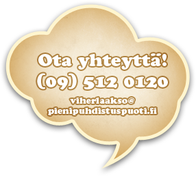 Ota yhteytt&auml;! 09-512 0120, viherlaakso@pienipuhdistuspuoti.fi